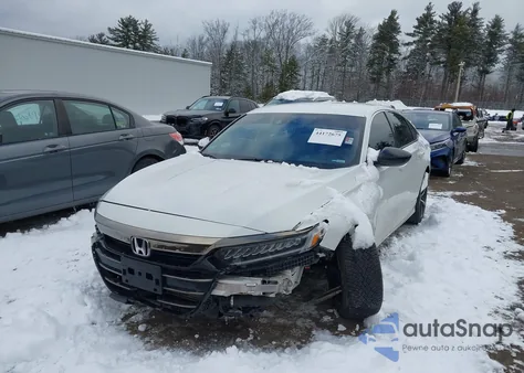 2021 Honda Accord из США, поврежденный, VIN NY76177